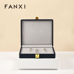 FANXI microfiber Multiple colors available Jewelry storage box