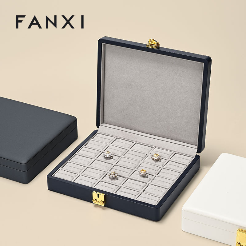 FANXI microfiber Multiple colors available Jewelry storage box