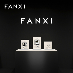 FANXI hot sale Mirror silver leather Metal watch packaging