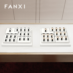FANXI wholesale White Metal wrist watch display stand