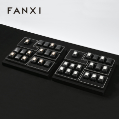 FANXI microfiber Black Metal high end Watch Display