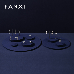 FANXI high quality Blue Microfiber display for jewelry