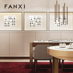 FANXI wholesale White Metal wrist watch display stand
