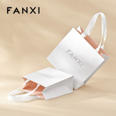 FANXI Factory White Special paper Jewelry bag