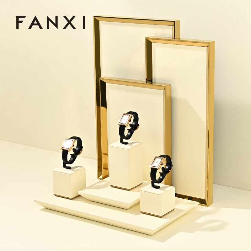FANXI Wholesale Microfiber rice metal Jewelry set