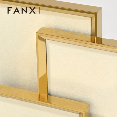 FANXI Wholesale Microfiber rice metal Jewelry set
