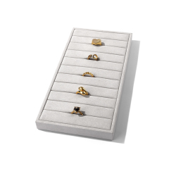 FANXI Custom Microfber Grey Jewelry display set