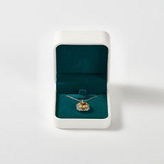 FANXI Custom Green leather Pendant box