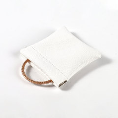 FANXI Custom white Leather Jewelry bags