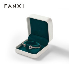 FANXI High quality Green leather Bracelet box