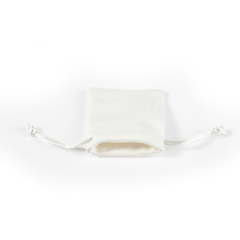 FANXI Off-white Suede Jewelry bags