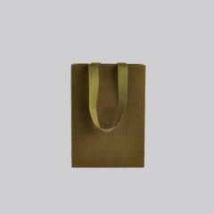 FANXI Hot sale Green Silk Jewelry bag