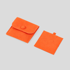 FANXI Custom orange Microfiber Jewelry bag