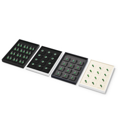 FANXI Hot sale polychrome leather Jewelry display tray