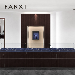 FANXI New arrival Blue Metal Jewelry combination set