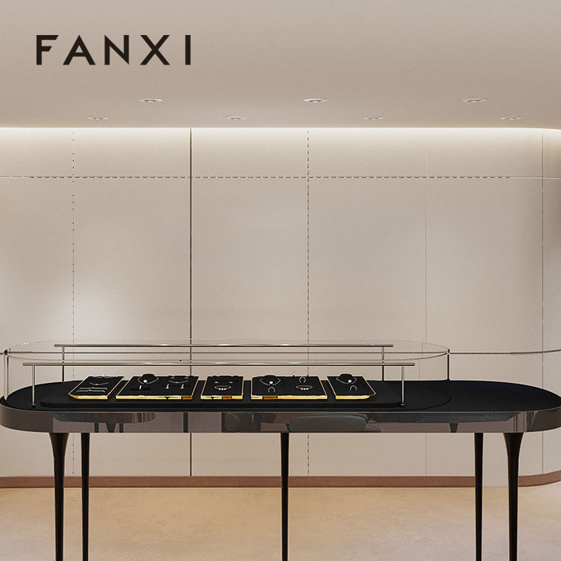 FANXI New arrival Gold metal Jewelry Seat