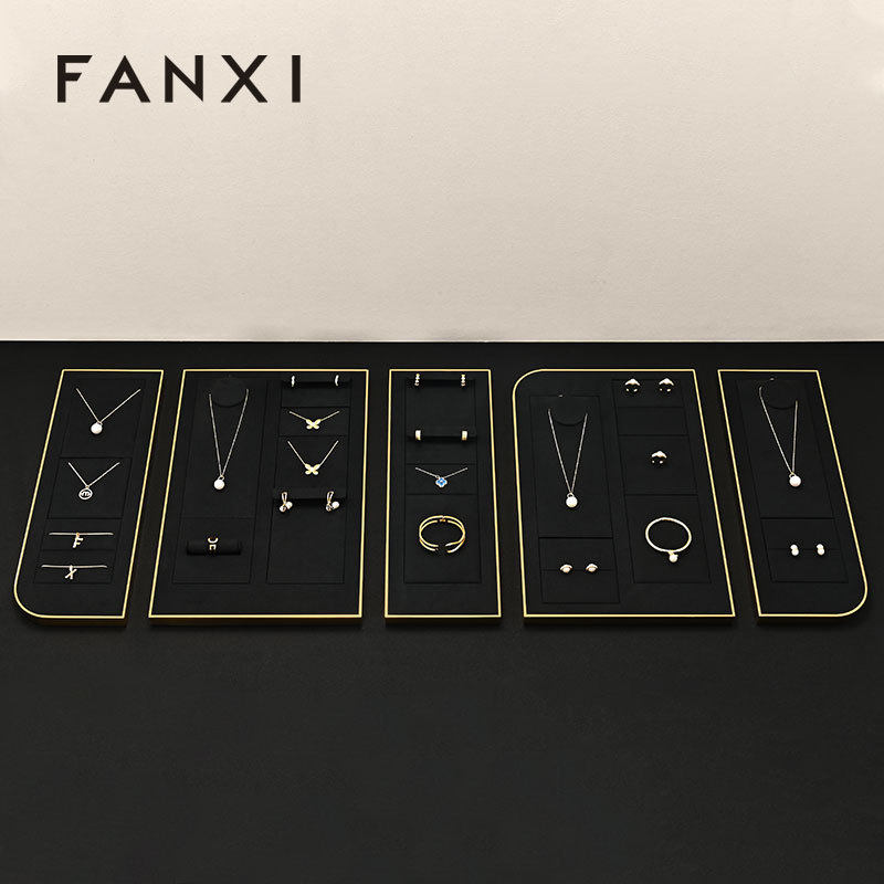 FANXI New arrival Gold metal Jewelry Seat