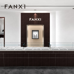 FANXI High quality Grey Microfiber Jewelry display set series