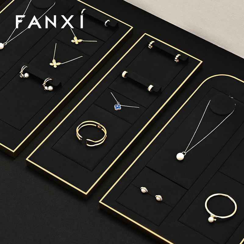 FANXI New arrival Gold metal Jewelry Seat