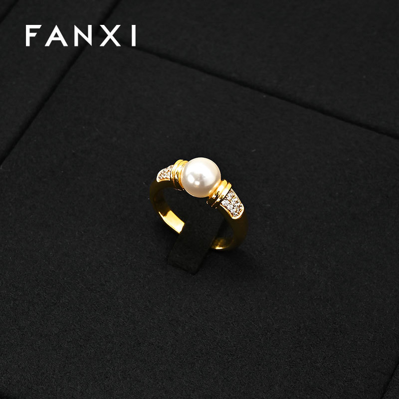 FANXI New arrival Gold metal Jewelry Seat