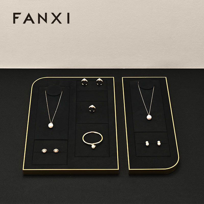 FANXI New arrival Gold metal Jewelry Seat