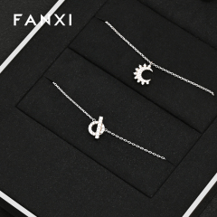 FANXI Wholesale Black metal Jewelry stand