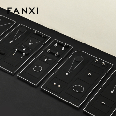 FANXI Wholesale Black metal Jewelry stand