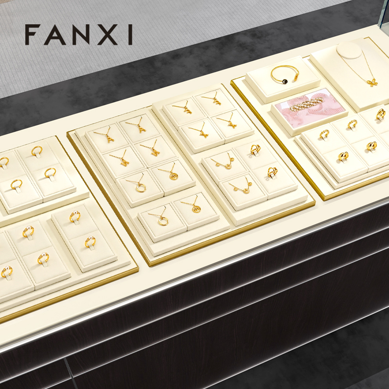FANXI Hot sale Microfiber rice metal Jewelry set