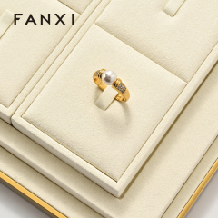 FANXI Hot sale Microfiber rice metal Jewelry set