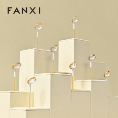 FANXI New arrival Microfiber Metal Jewelry Combination Set