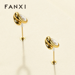 FANXI New arrival Microfiber Metal Jewelry Combination Set
