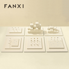 FANXI New arrival Microfiber Metal Jewelry Combination Set