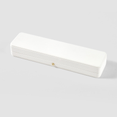 FANXI Custom White Leather Jewelry box