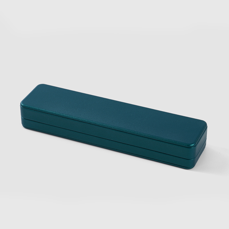 FANXI Custom Green leather and velvet Jewelry box