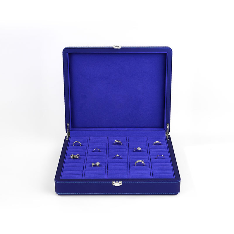 FANXI Custom Bule microhber jewelry box