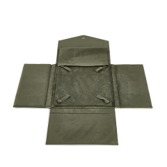 FANXI Custom Green Leather microfiber Jewelry Box