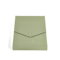 FANXI Custom Green Leather microfiber Jewelry Box