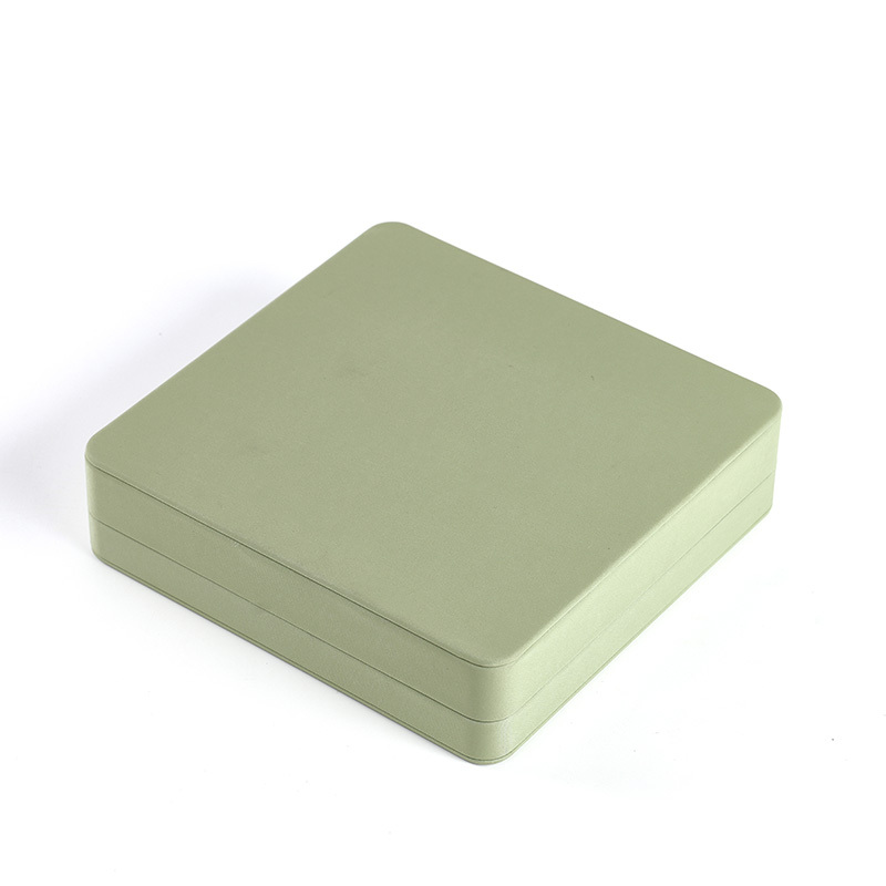 FANXI Custom Green Microfiber leather Jewelry Box