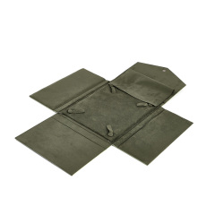 FANXI Custom Green Leather microfiber Jewelry Box