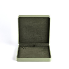 FANXI Custom Green Microfiber leather Jewelry Box