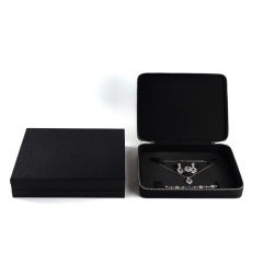 FANXI Custom Black leather Jewelry Box