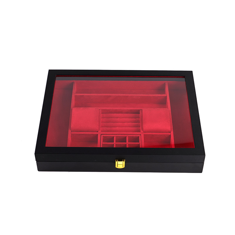 FANXI Custom Red Blue Microfiber watch boxes cases