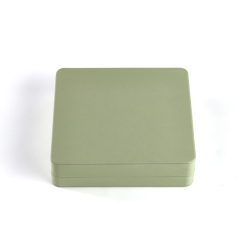 FANXI Custom Green Microfiber leather Jewelry Box