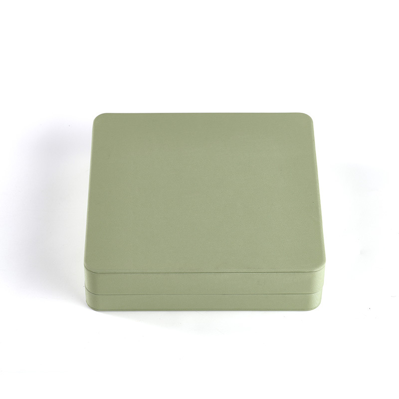 FANXI Custom Green Microfiber leather Jewelry Box