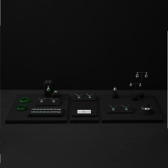 FANXI Wholesale Black Microfiber Jewelry display set