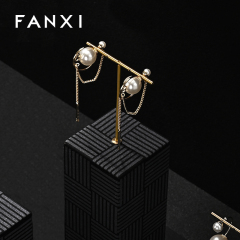 FANXI New arrival Black Microfiber Jewelry display set series