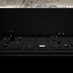 FANXI Wholesale Black Microfiber Jewelry display set