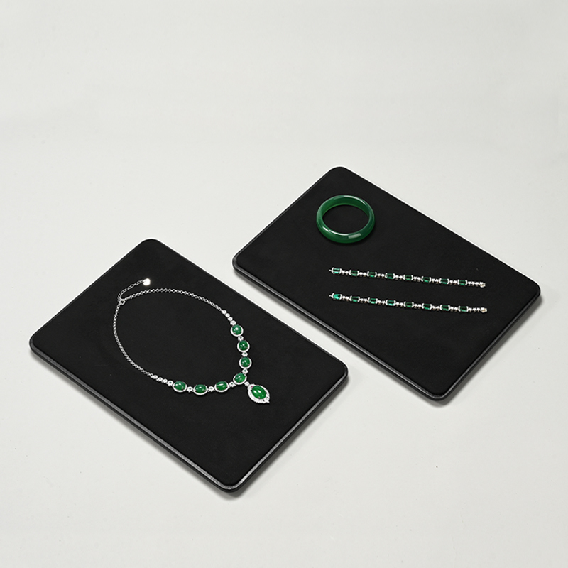 FANXI New arrival leather jewelry display tray