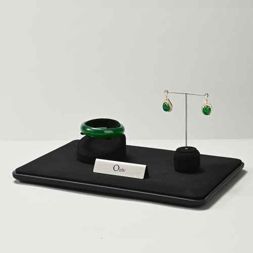 FANXI New arrival leather jewelry display tray