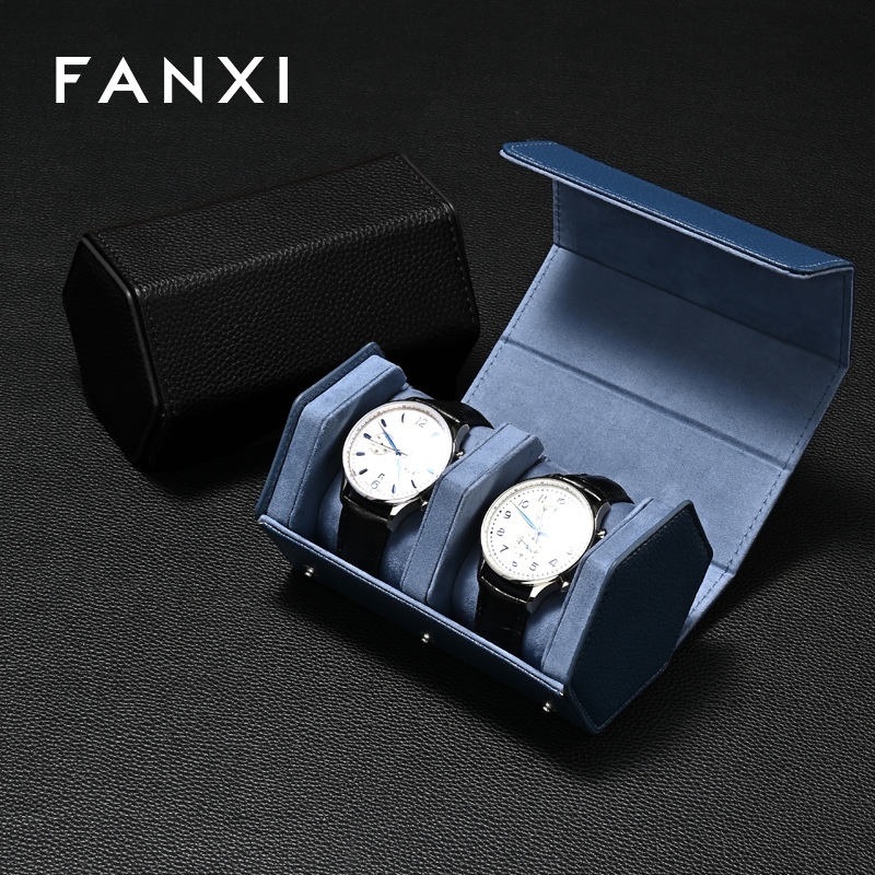 FANXI Fashion leather Multi-coloroption Watch storage bag
